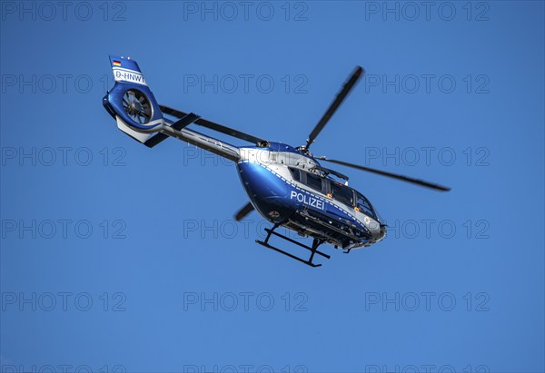 Police helicopter of the North Rhine-Westphalia police aviation squadron, D-HNWT, Hummel-3, Airbus