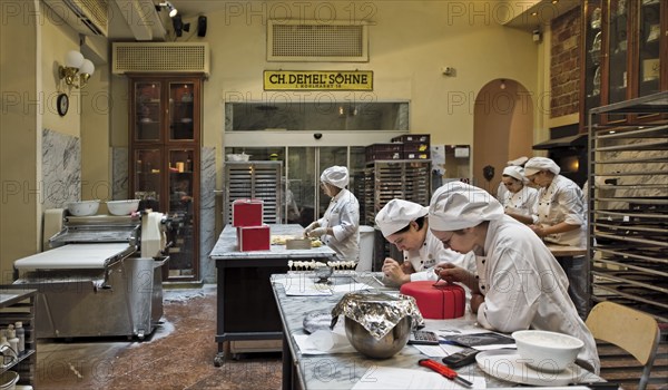 Cafe Demel Vienna Bakery Interior Vienna Austria