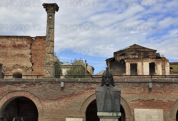Bucharest, centre, historic old town, Curtea Veche, old prince's court, formerly built as the