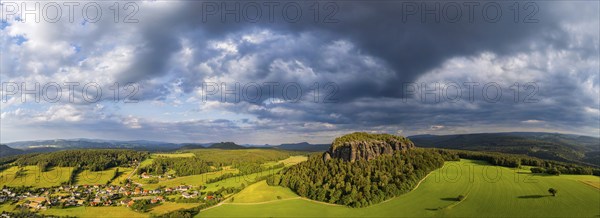 The Pfaffenstein, also known as Jungfernstein, is a high table mountain in the Elbe Sandstone