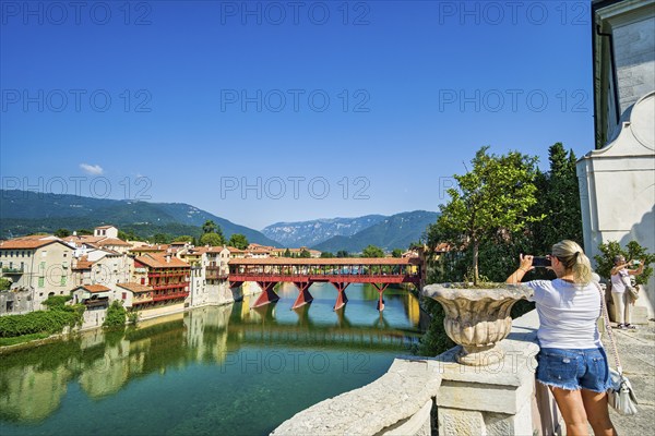 Ponte degli Alpini, Bassano del Grappa, Veneto, Italy, Europe