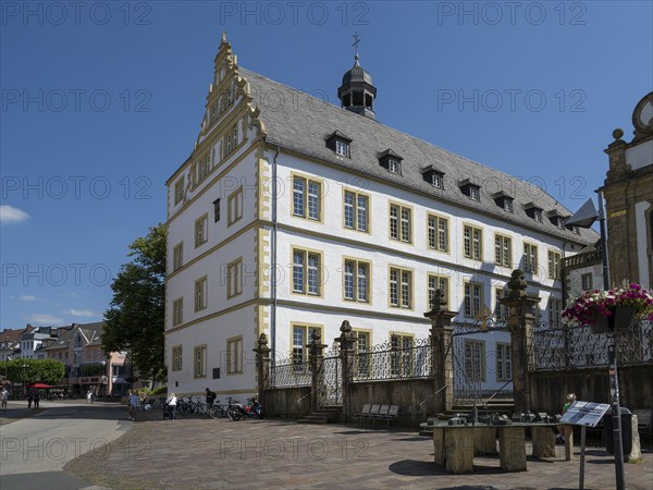 Theological faculty, grammar school, Renaissance style, Paderborn, Westphalia, North