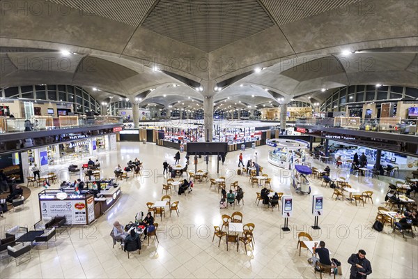 Terminal of the airport in Amman, Jordan, Asia
