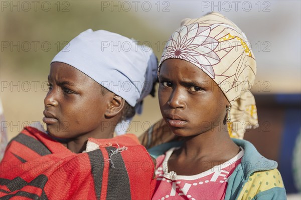 Girl in the community of Maraban Dare, in the state of Plateau, 07.02.2024