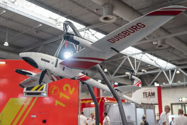 Interschutz 2022 trade fair in Hanover, the world's largest trade fair for fire, rescue and
