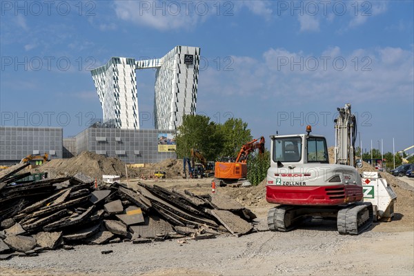 The Bella Sky Hotel, four-star hotel, at the Bella Centre complex, in the Ørestad district, many