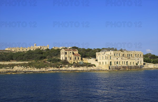 Fort Manoel, Manoel Island, Valletta, Malta view from the sea