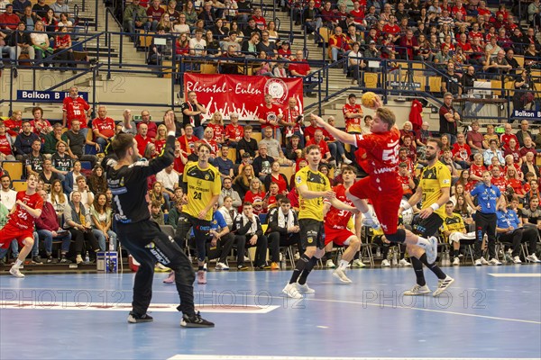 01.06.2024, 2nd HBL (German Handball League), Matchday 34: Eulen Ludwigshafen against HSC 2000