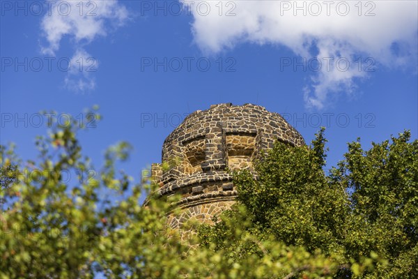 The Bismarck Tower in Radebeul, also known as the Bismarck Column, is one of around 145 Bismarck