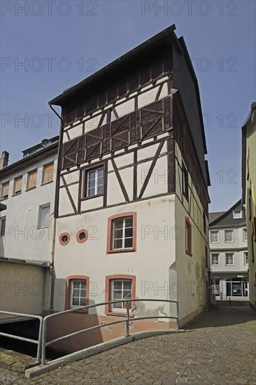 Tanner's house built in the 19th century, Kirn, Hunsrück, Rhineland-Palatinate, Germany, Europe