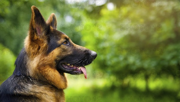 Pets, Dog, German Shepherd, AI-generated, AI generated