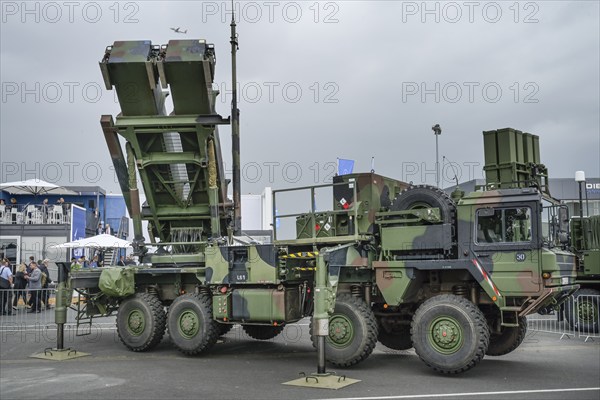 Bundeswehr Patriot air defence missile system, ILA 2024, International Aerospace Exhibition Berlin,
