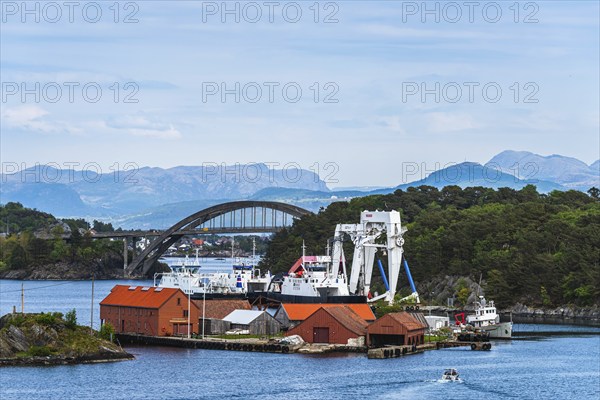 View of STAVANGER, FjordSailing, Stavanger, Boknafjorden, Norway, Europe
