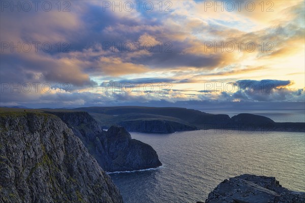 View of the Barents Sea, Nordkapp, Norway, Europe