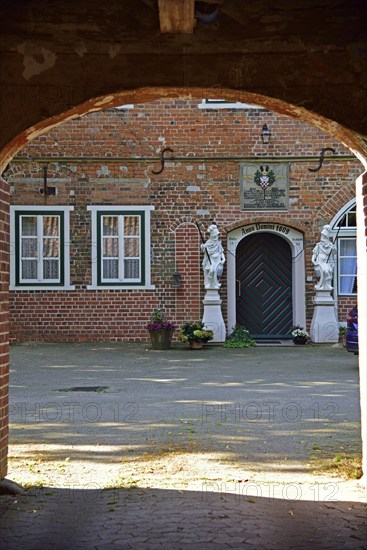 Europe, Germany, Lower Saxony, Altes Land near Hamburg, Hamburg Metropolitan Region,