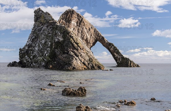 Bow Fiddle Rock, Portknockie, Scotland, Great Britain