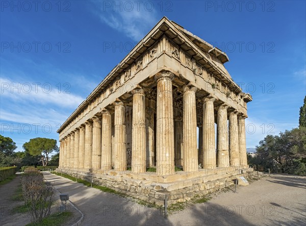 Temple of Hephaestus, Ancient Agora of Athens, Greece, Europe