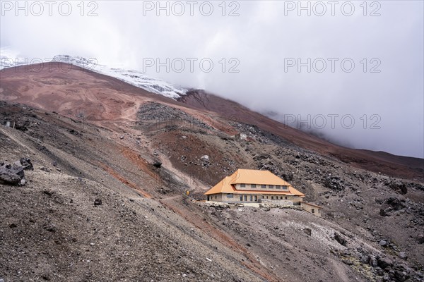 Refugio Cotopaxi (Jose Ribas), Cotopaxi, Cotopaxi National Park, Latacunga, Ecuador, South America