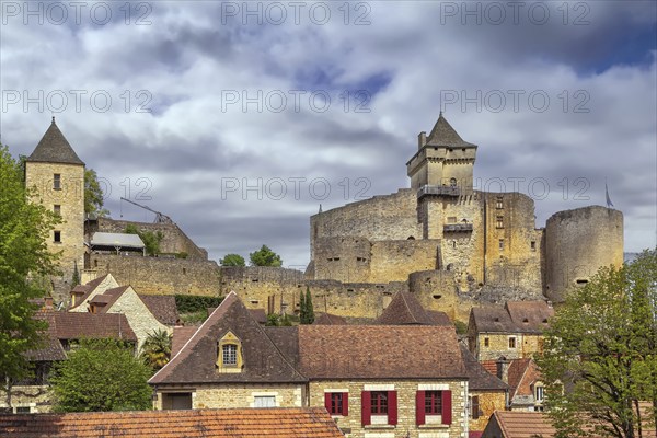 Chateau de Castelnaud is a medieval fortress in the commune of Castelnaud-la-Chapelle, Perigord,