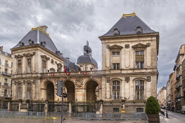 Hotel de Ville de Lyon is the city hall of the City of Lyon, France. Back view