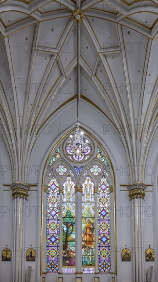 National Shrine Basilica of Our Lady of Las Lajas, Las Lajas, Potosi, Narino Department, Colombia,