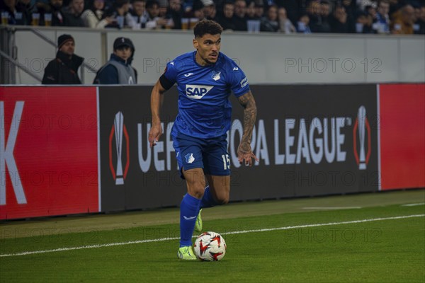 Football UEFA Europa League, 2024/25 season, matchday 4: TSG Hoffenheim v Olympique Lyon. Picture: