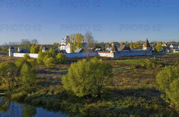 Look at the Pokrovsky Monastery (founded in 1364) from the walls of the Efimov Savior monastery