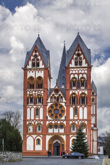 Catholic Cathedral of Limburg, Germany is one of the most perfect buildings of the late Romanesque