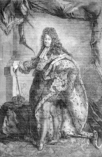 Louis XIV, 1638-1715, Louis the Great, Sun King, Ludwig XIV., King of France