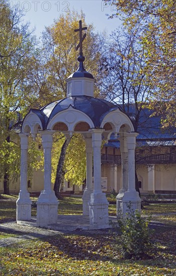 Arbor in Monastery, Suzdal, Russia, Europe