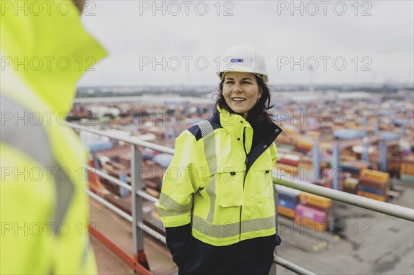 Annalena Bärbock (Bündnis 90/Die Grünen), Federal Foreign Minister, photographed during a visit to