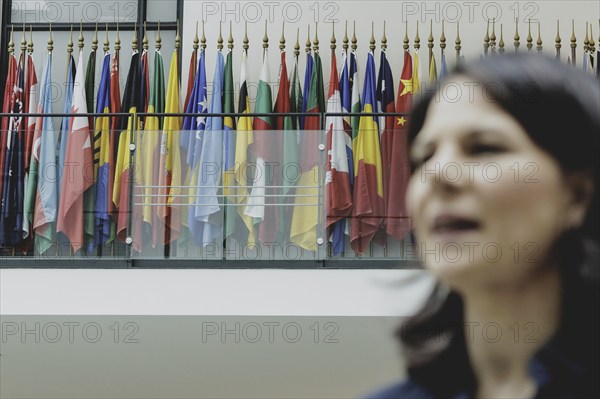 Annalena Bärbock (Alliance 90/The Greens), Federal Foreign Minister, photographed during a visit to