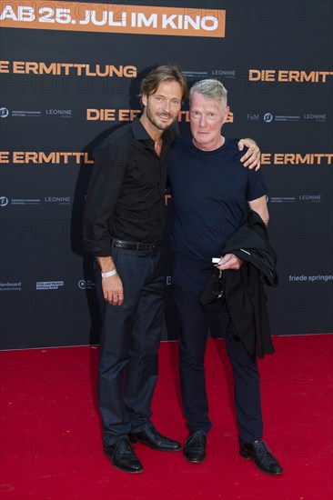 Andreas Pietschmann, Thorsten Ranft, DIE ERMITTLUNG, Photo Call at the red carpet for the Berlin