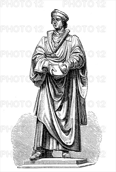 Johann Reuchlin, 29 January 1455, 30 June 1522, German philosopher, humanist, jurist and diplomat,