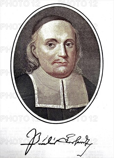 Paul Gerhardt, 22 March 1607, 6 June 1676, was a Protestant-Lutheran theologian and is considered