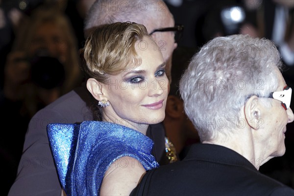 Cannes, France, 20.5.2024: Diane Kruger at the premiere of The Shrouds' on the red carpet of the