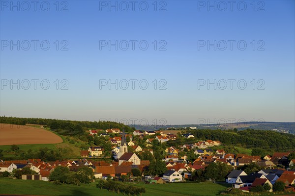 Windshausen, Rhön-Grabfeld, Rhön, Lower Franconia, Franconia, Bavaria, Germany, Europe