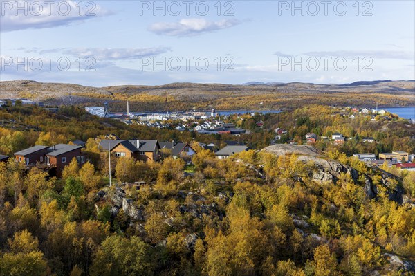 View of Kirkenes, September 2024, Finnmark, Norway, Europe