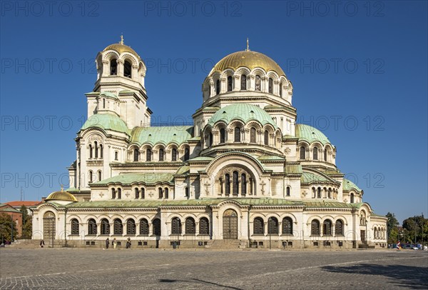 Saint Alexander Nevsky Cathedral, Sofia, Bulgaria, Europe