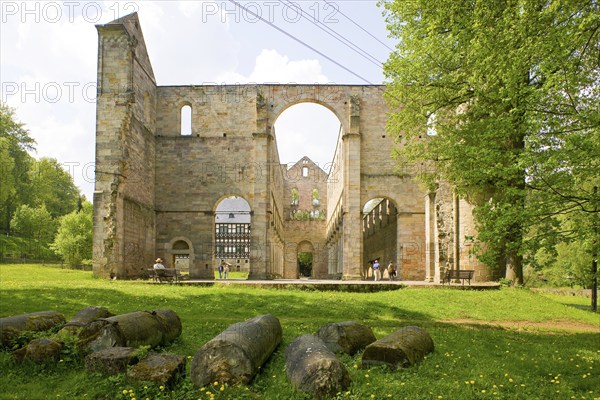 Paulinzella Monastery is a former Benedictine abbey, founded as a double monastery in Paulinzella