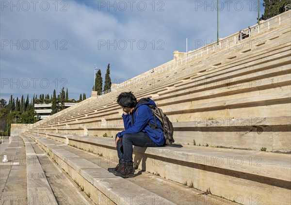 Panathenaic Stadium, Panathinaiko or Kallimarmaro, the first Olympic Stadium of Modern Time,
