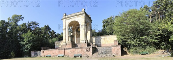 Victory and peace memorial Edenkoben, Palatinate. Built in 1899 to commemorate the Franco-Prussian
