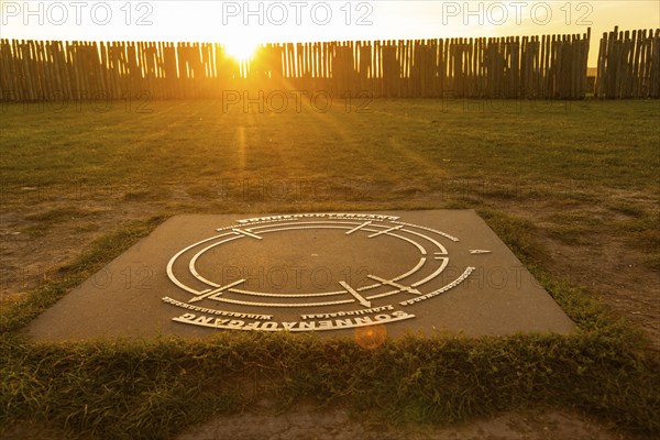 The circular ditch complex of Goseck is a Neolithic circular ditch complex on the north-western