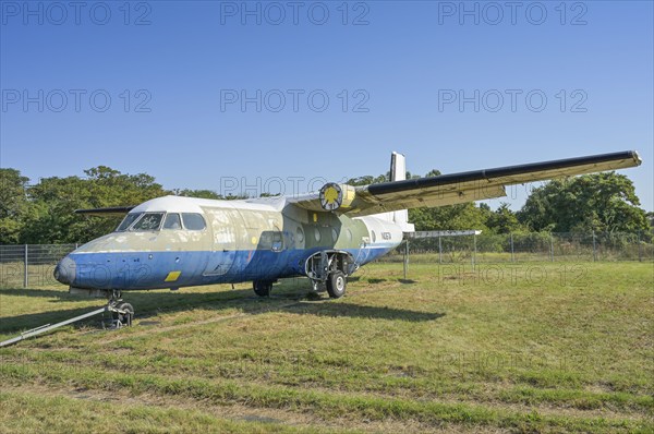 Aircraft Nord 262 of Tempelhof Airways, Tempelhof Airport, Tempelhofer Feld, Tempelhof, Berlin,