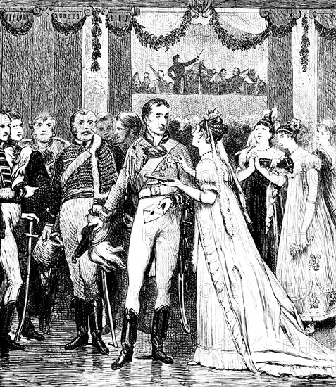 The Congress of Vienna 1814, political reorganisation of Europe, meeting of European ruling houses,