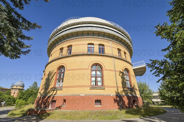 Large refractor, telescope, Telegrafenberg, Potsdam, Brandenburg, Germany, Europe