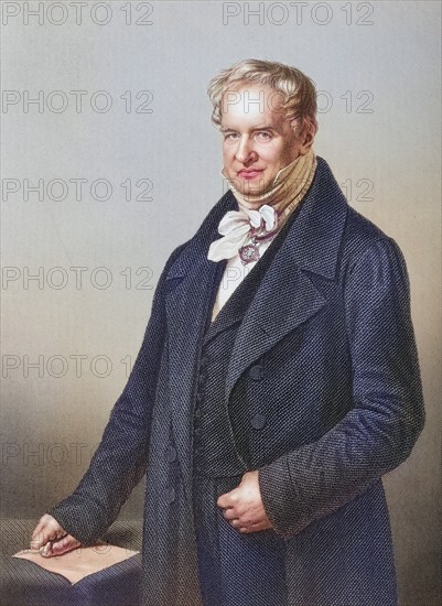 Baron von Humboldt, Friedrich Heinrich Alexander Humboldt, 1769-1859, Prussian naturalist and