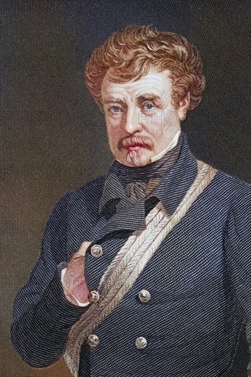 Field Marshal Colin Campbell, 1st Baron Clyde, GCB 1792 to 1863 Scottish soldier, Historical,