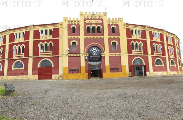 Plaza de Toros bullring built 1914, Merida, Extremadura, Spain, Europe