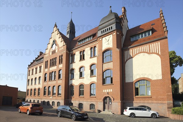 Bergschule, Palais, Luther city Eisleben, Harz, Saxony-Anhalt, Germany, Europe